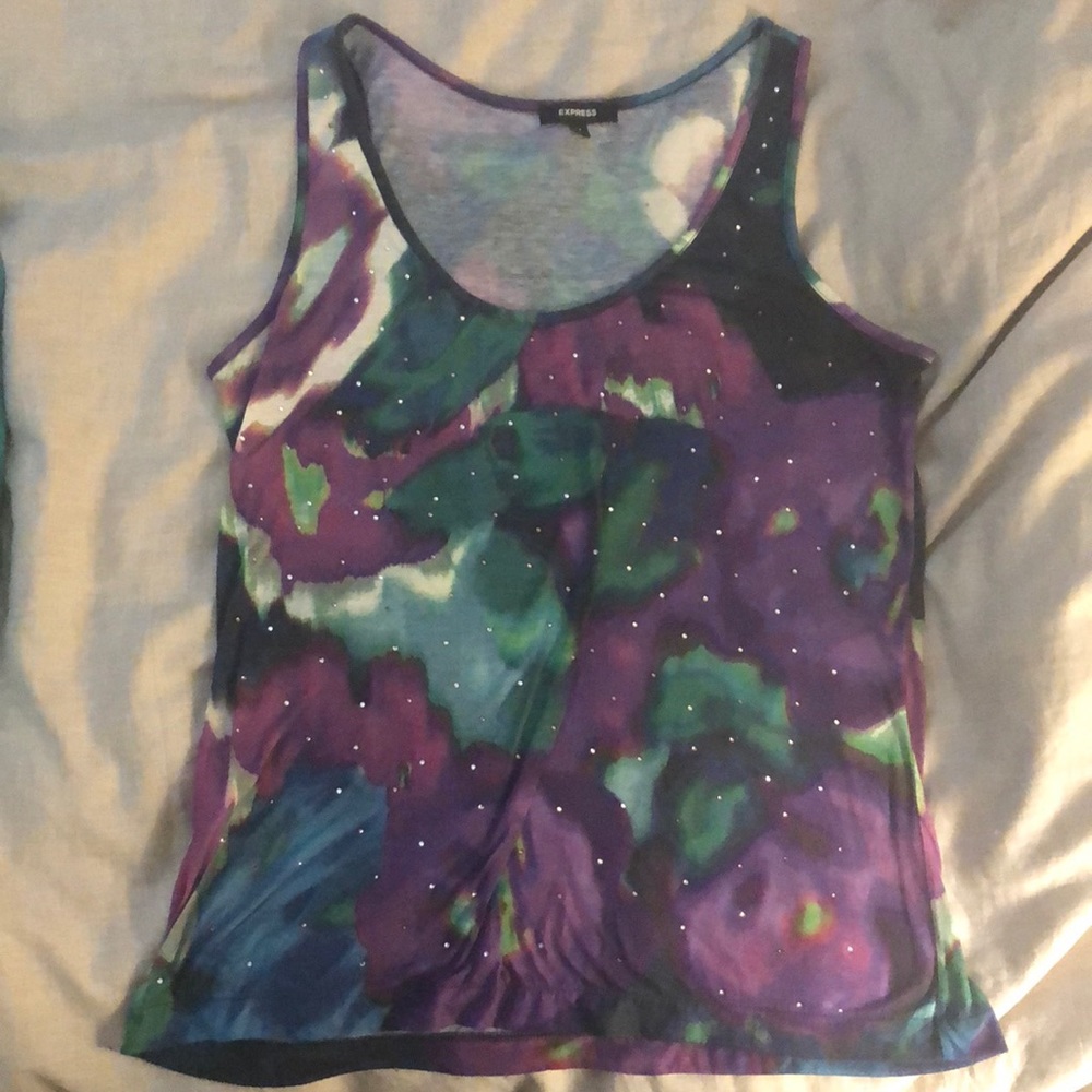 Express tank with crystals